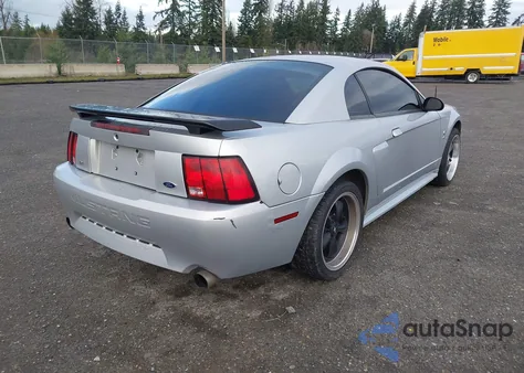 2001 Ford Mustang Gt из США, поврежденный, VIN 1FAFP42X91F160647